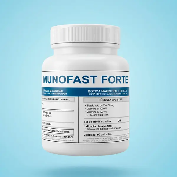 Inmunofast Forte 90 Tabletas