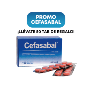Promo Cefasabal - Caja 100 Tab + 50 Tab